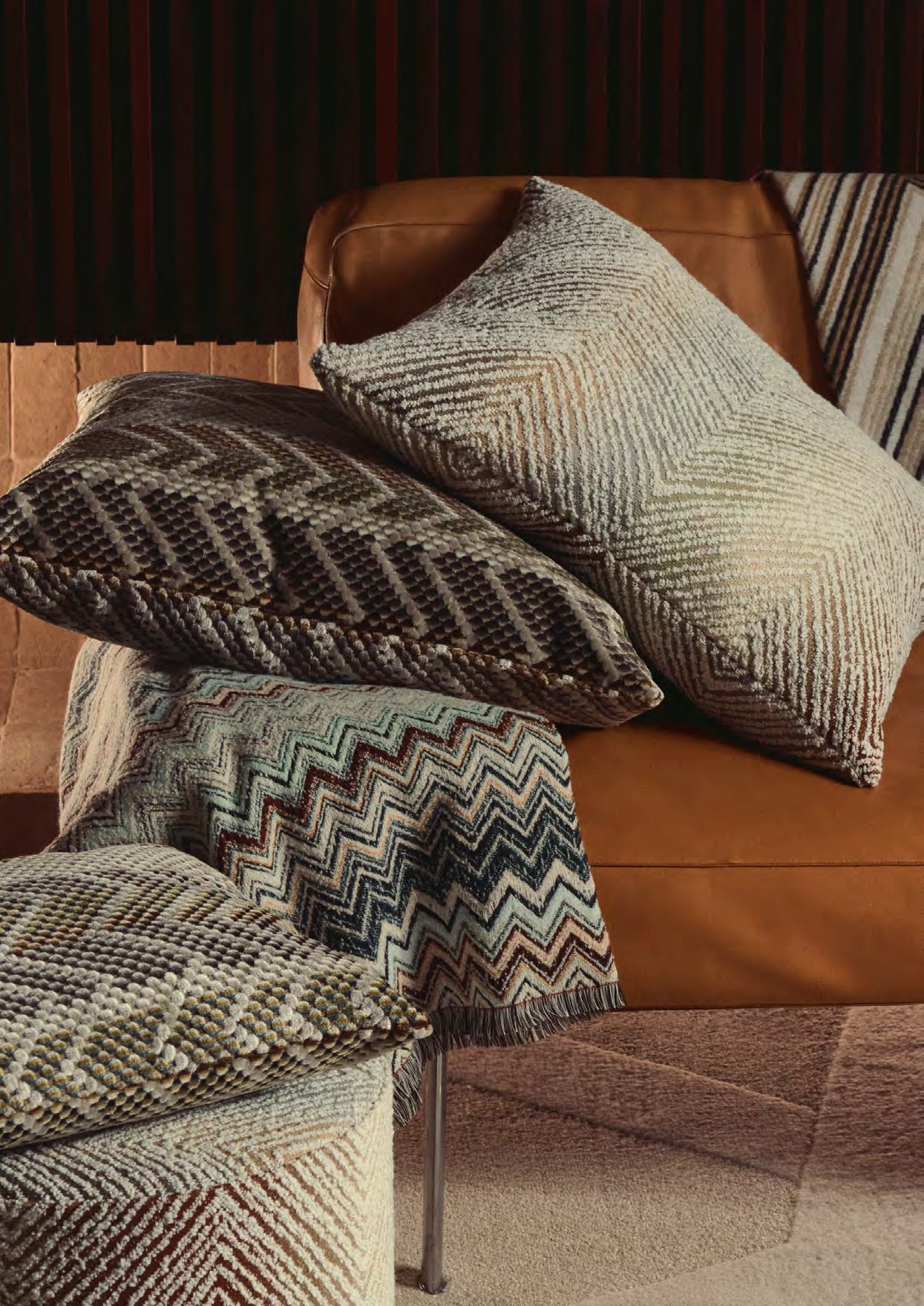 Детали домашней коллекции Missoni