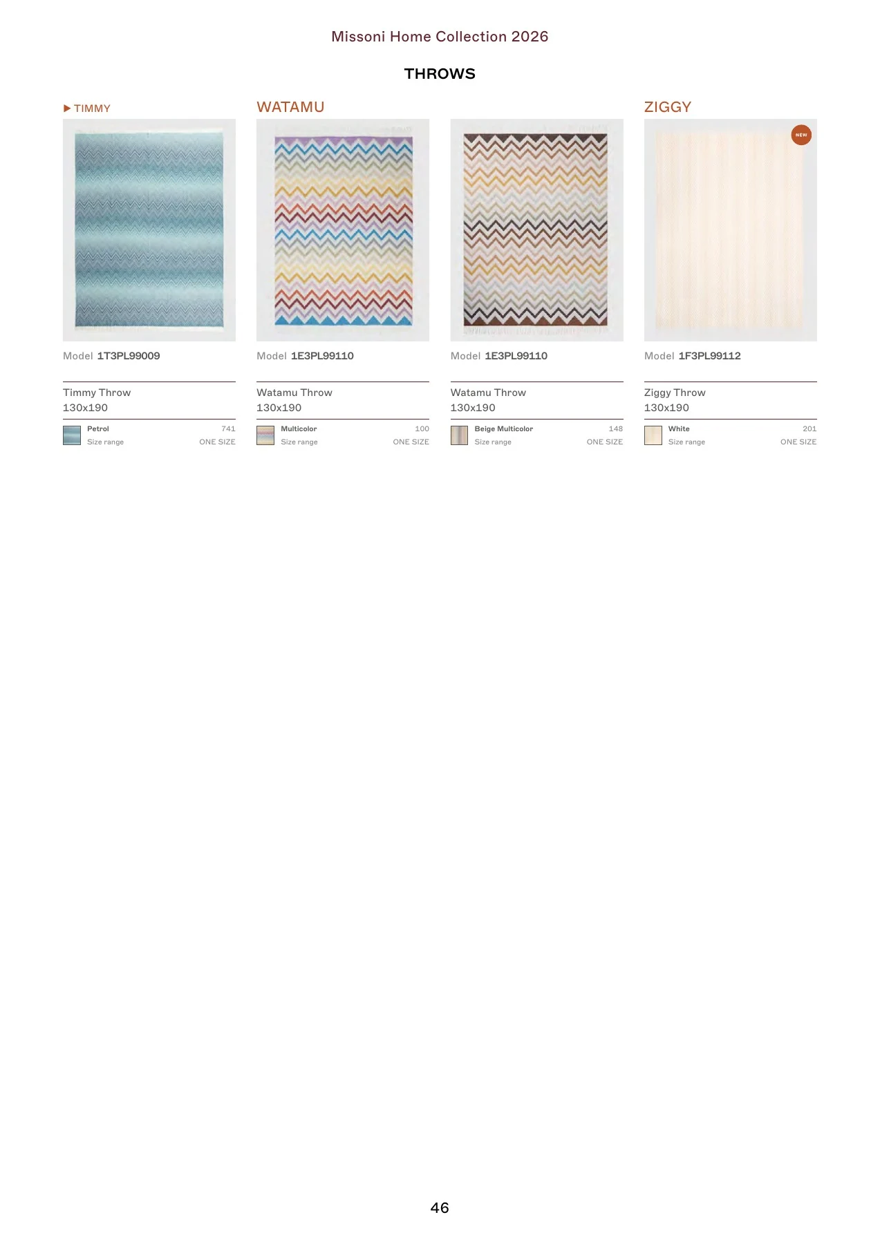 Missoni Home Collection 2026 — страница 46
