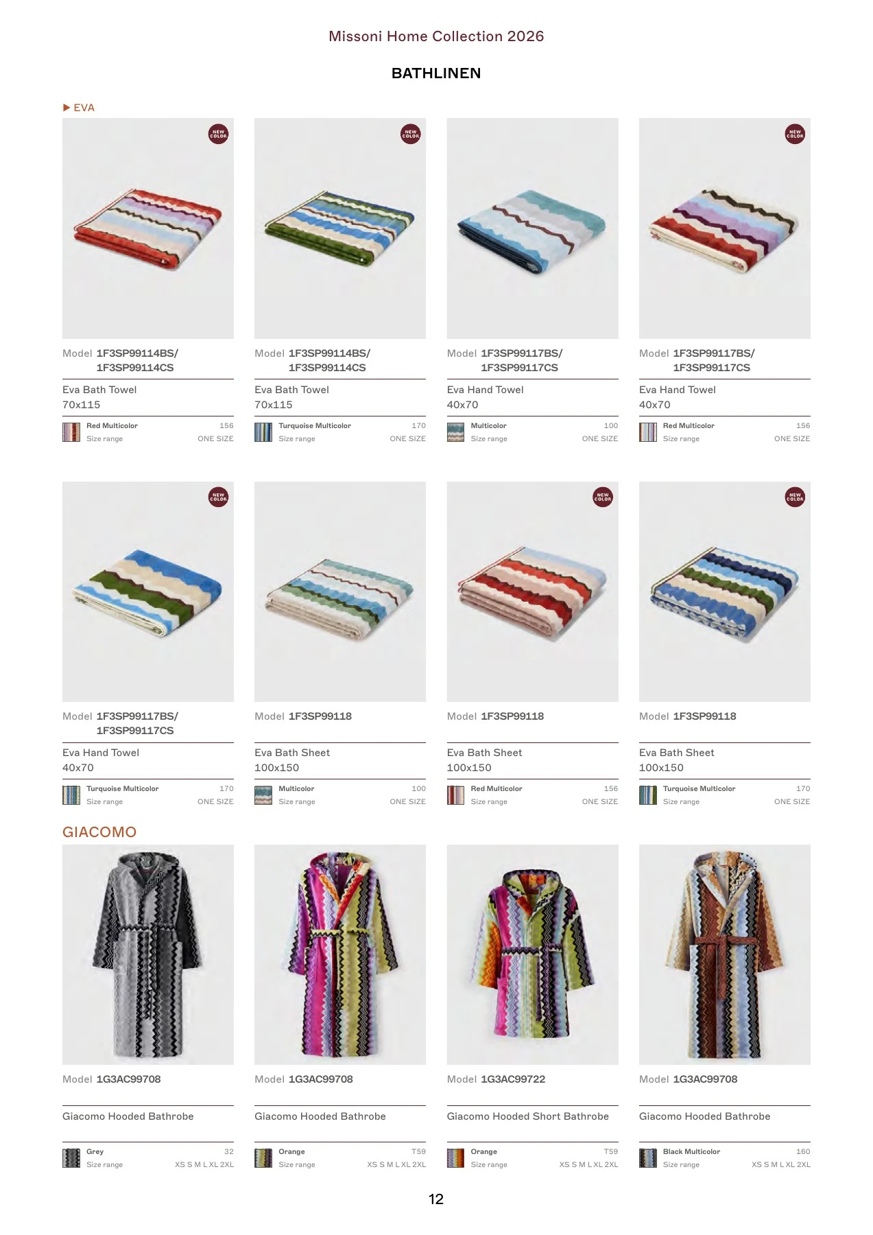 Missoni Home Collection 2026 — страница 12