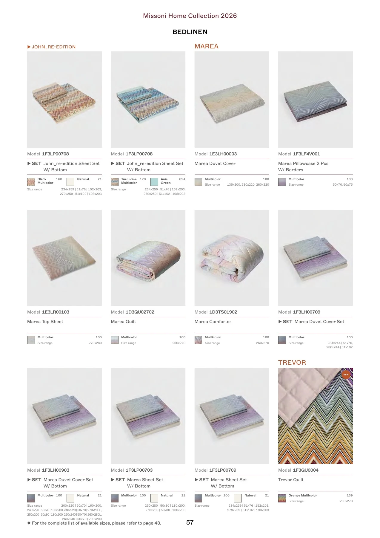 Missoni Home Collection 2026 — страница 57