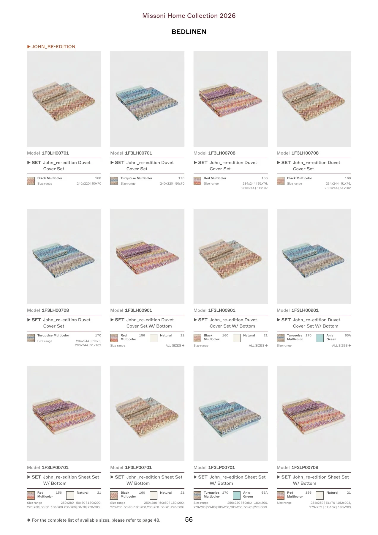 Missoni Home Collection 2026 — страница 56