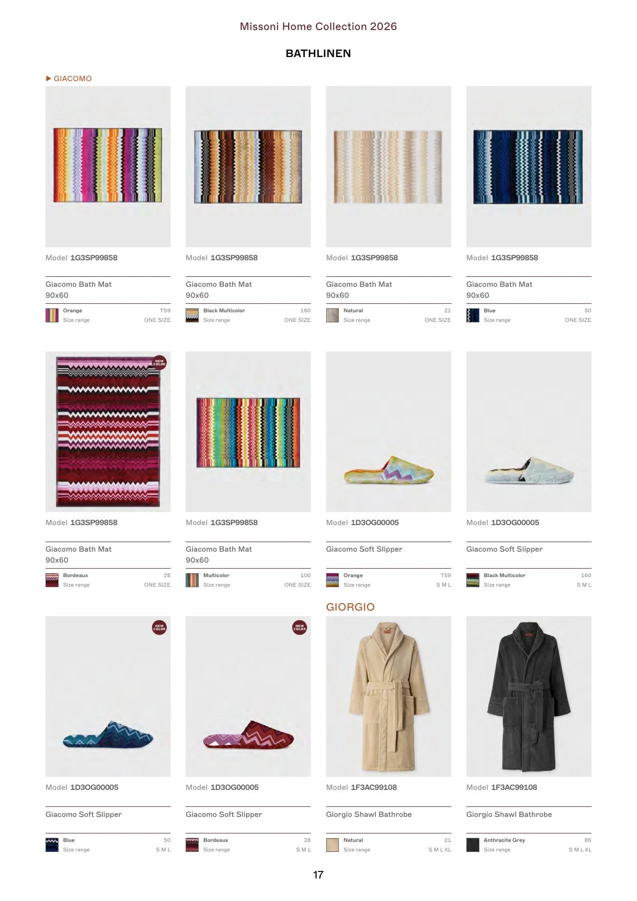 Missoni Home Collection 2026 — страница 17