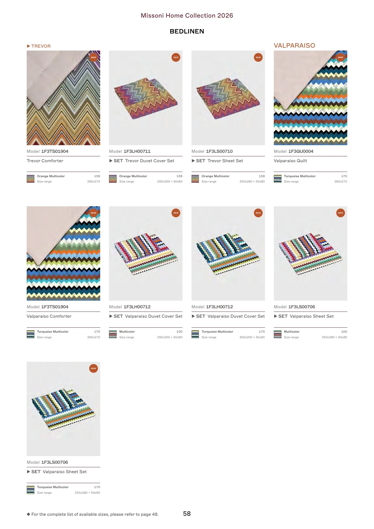 Missoni Home Collection 2026 — страница 58