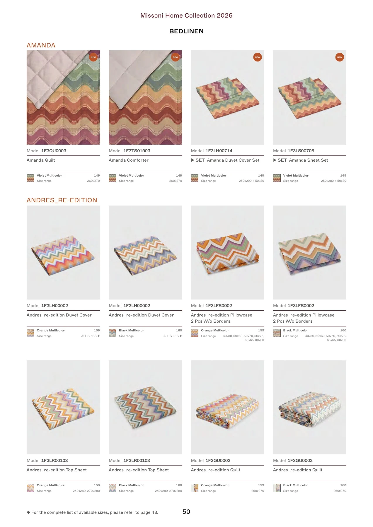 Missoni Home Collection 2026 — страница 50