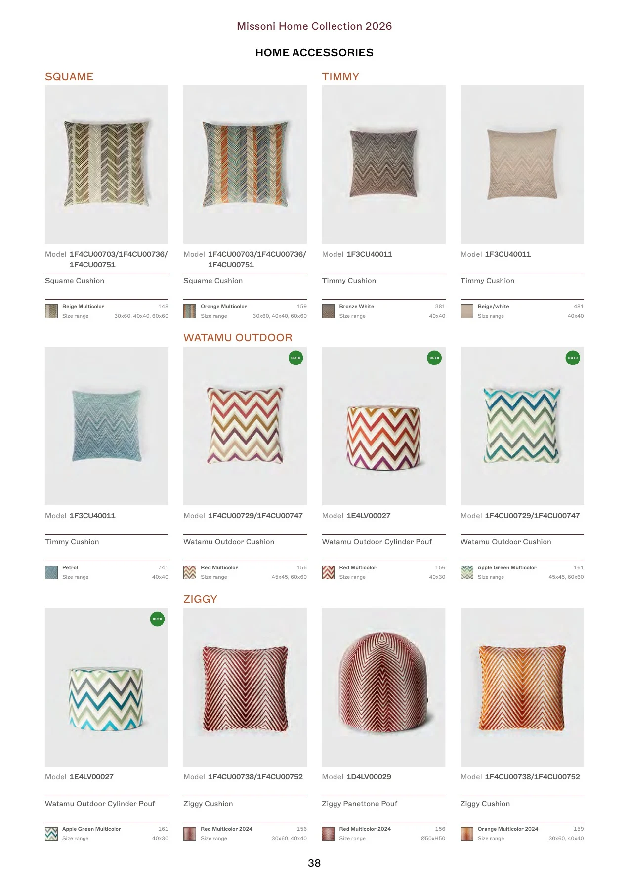 Missoni Home Collection 2026 — страница 38