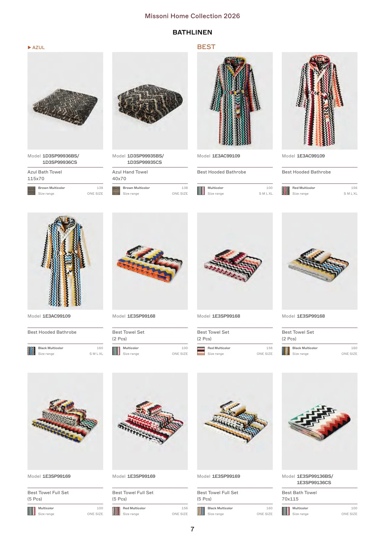 Missoni Home Collection 2026 — страница 7