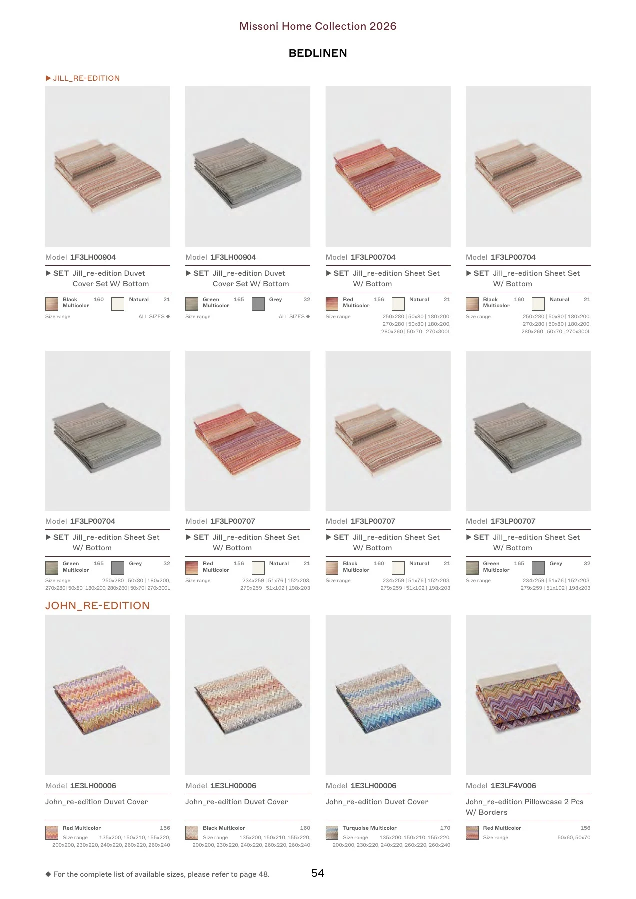 Missoni Home Collection 2026 — страница 54