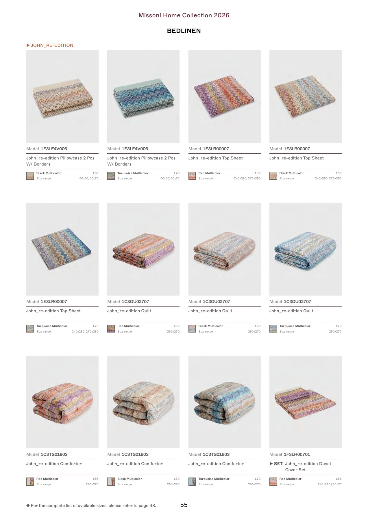 Missoni Home Collection 2026 — страница 55