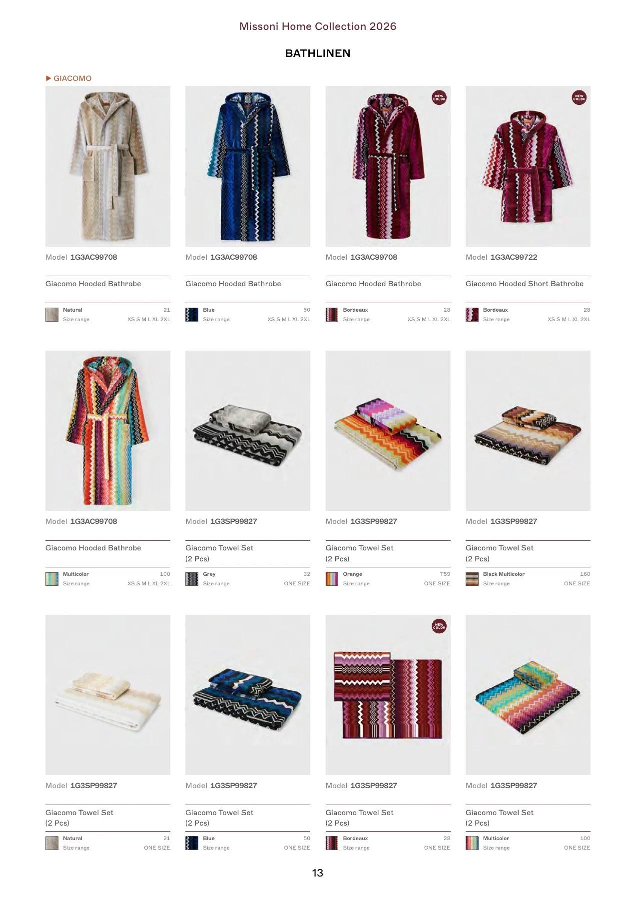 Missoni Home Collection 2026 — страница 13