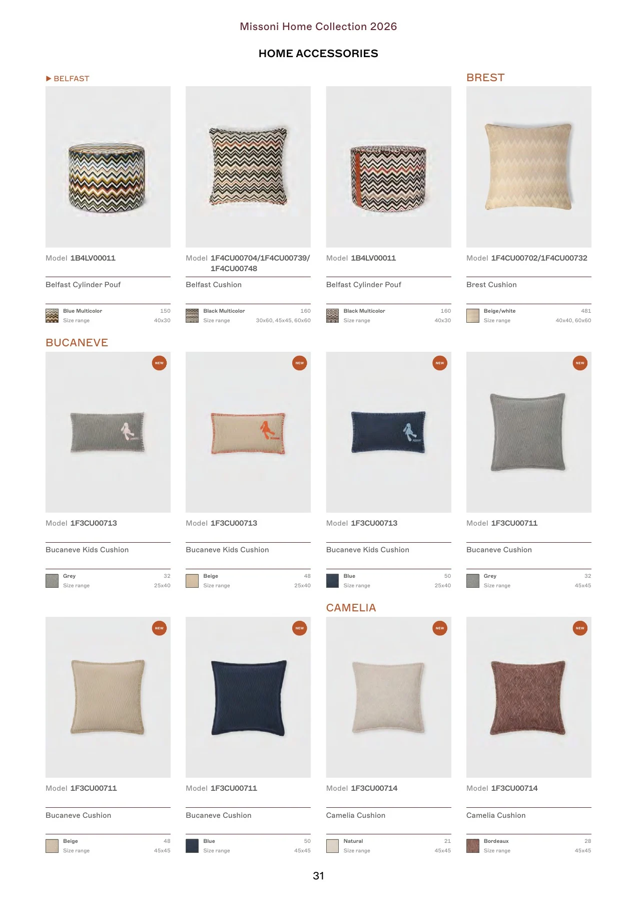 Missoni Home Collection 2026 — страница 31
